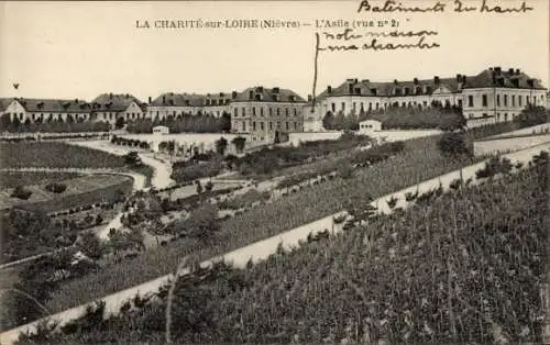 Ak La Charité sur Loire Nièvre, Asile