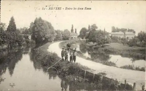 Ak Nevers Nièvre, Entre les deux Eaux