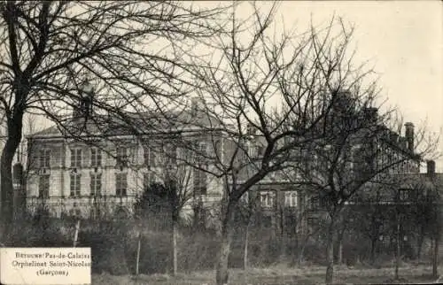 Ak Béthune Pas de Calais, Orphelinat Saint Nicolas