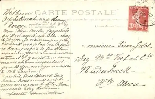 Ak Béthune Pas de Calais, Orphelinat Saint Nicolas