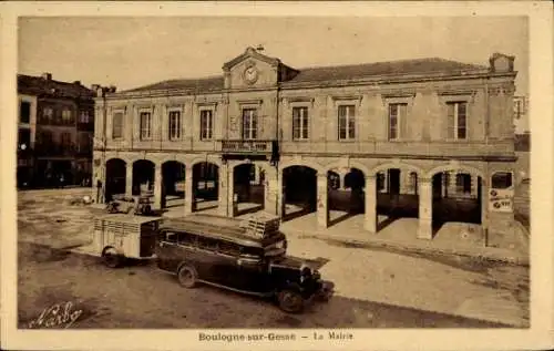 Ak Boulogne sur Gesse Haute Garonne, Mairie