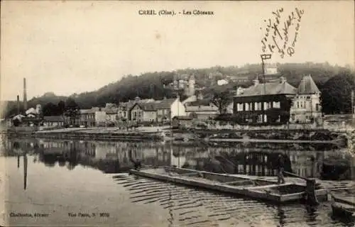 Ak Creil Oise, Les Coteaux