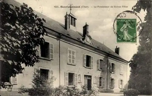 Ak Henrichemont Cher, Pensionnat de Jeunes Filles