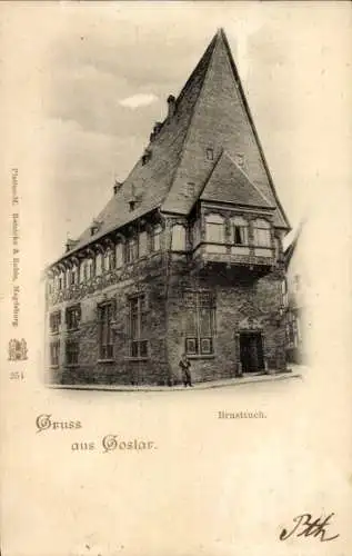 Ak Goslar am Harz, Haus Brusttuch