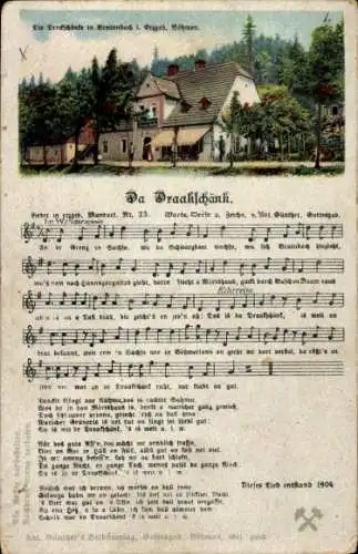 Lied Ak Günther, Anton, Da Draakschänk, Erzgebirgische Mundart Nr. 25, Dreckschänke Breitenbach