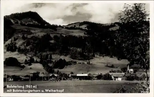 Ak Bolsterlang im Allgäu, Bolsterlangerhorn, Weiherkopf