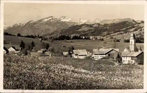 Foto Ak Oy Mittelberg im Allgäu, Panorama