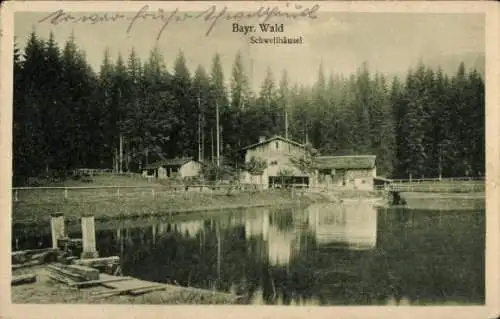 Ak Bayerisch Eisenstein im Bayrischen Wald Niederbayern, Schwellhäusel