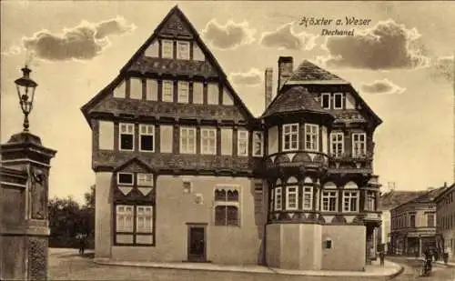 Ak Höxter an der Weser, Dechanei