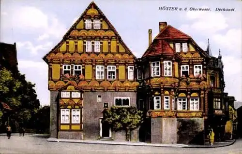 Ak Höxter an der Oberweser, Dechanei