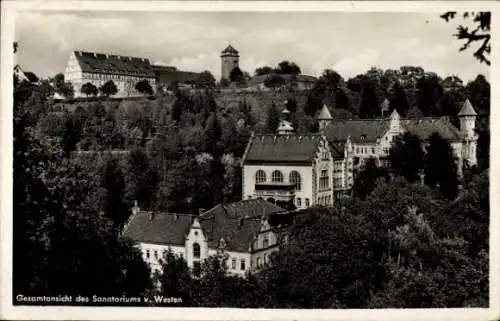Ak Rothenburg ob der Tauber Mittelfranken, Sanatorium Wildbad