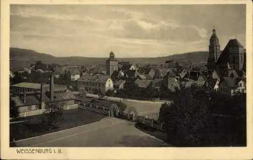 Ak Weißenburg am Sand Mittelfranken Bayern, Gesamtansicht