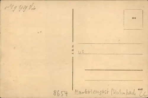 Ak Marienweiher Marktleugast im Frankenwald Bayern, Kirche
