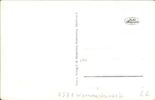 Ak Oberwarmensteinach Warmensteinach in Oberfranken, Panorama