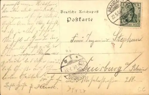 Ak Bad Ems an der Lahn, Teilansicht