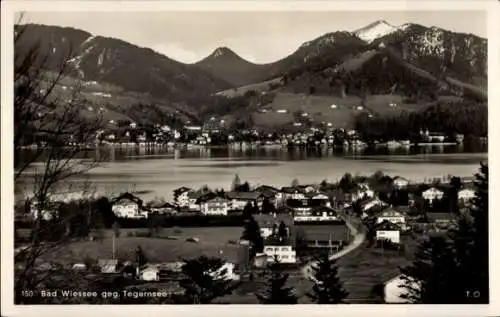 Ak Bad Wiessee in Oberbayern, Tegernsee, Panorama