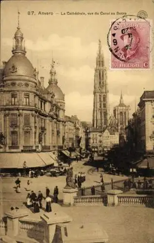 Ak Antwerpen Antwerpen Flandern, Kathedrale