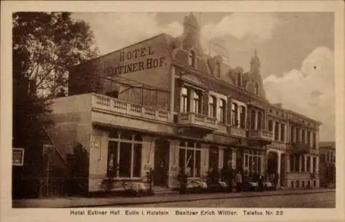 Ak Eutin in Ostholstein, Hotel Eutiner Hof, Bes. Erich Wittler