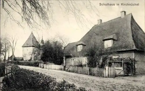 Ak Kirchnüchel in Holstein, Schulhaus