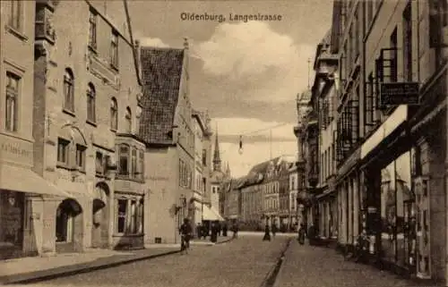 Ak Oldenburg in Oldenburg, Langestraße