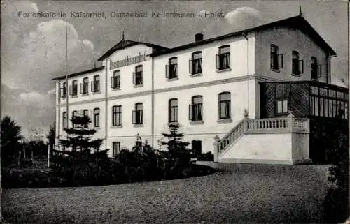 Ak Kellenhusen an der Ostsee, Ferienkolonie Kaiserhof, Pensionat