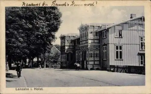 Ak Lensahn in Holstein, Teilansicht