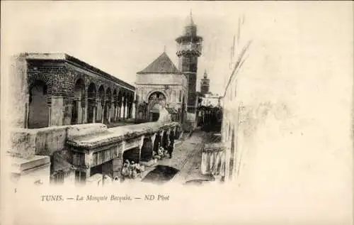 Ak Tunis Tunesien, die Becquia-Moschee, Moschee, Minarett