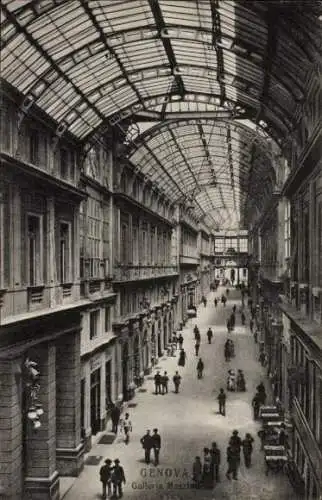 Ak Genova Genua Liguria, Galleria Giuseppe Mazzini