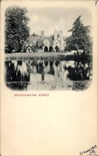 Ak Medmenham Buckinghamshire England, Abtei