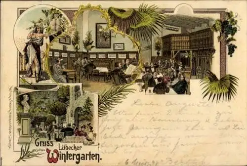 Litho Hansestadt Lübeck, Etablissement Lübecker Wintergarten