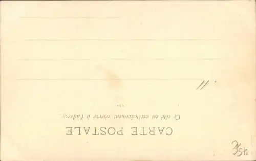 Künstler Ak Rore, Leon, Karikatur, Berenger, le Bloc, no. 10