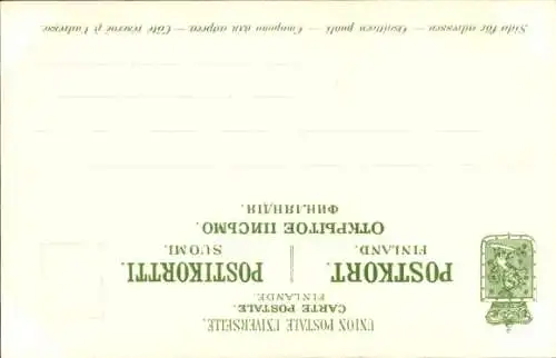 Ak Rauma Finnland, Teilansicht