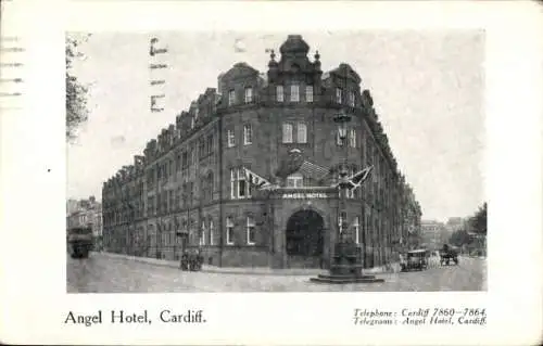 Ak Cardiff Wales, Angel Hotel