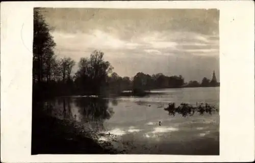 Foto Ak Nowawes Babelsberg Potsdam in Brandenburg, Blick aufs Wasser