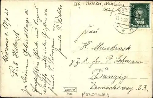 Foto Ak Nowawes Babelsberg Potsdam in Brandenburg, Blick aufs Wasser