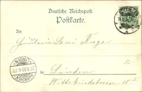 Ak Göttingen in Niedersachsen, Gesamtansicht