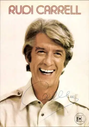 Ak Schauspieler Rudi Carrell, Portrait, Autogramm