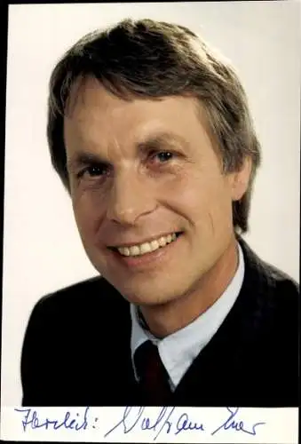 Ak Schauspieler Wolfgang Esser, Portrait, Autogramm, Sportmoderator