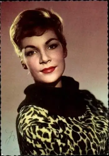 Ak Schauspielerin Ingrid Ernest, Joe Niczky, UFA Film, Portrait, Autogramm