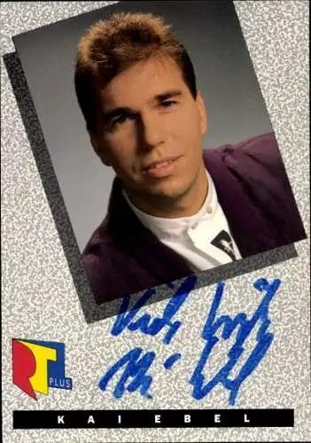 Ak Schauspieler Kai Ebel, Portrait, Autogramm, RTL Plus