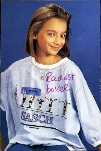 Ak Schauspielerin Radost Bokel, Portrait, Autogramm