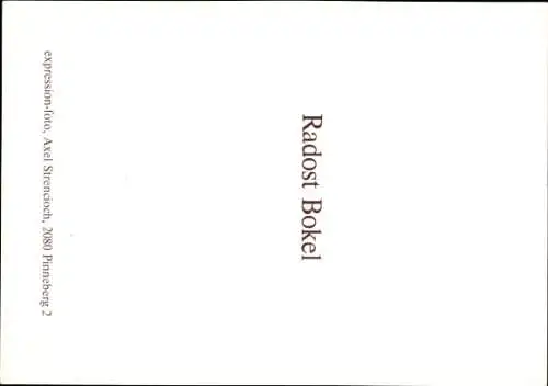 Ak Schauspielerin Radost Bokel, Portrait, Autogramm