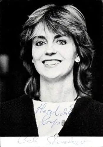Ak Schauspielerin Gisela Schneeberger, Portrait, Autogramm