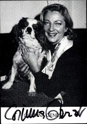 Ak Schauspielerin Corinna Genest, Portrait, Autogramm