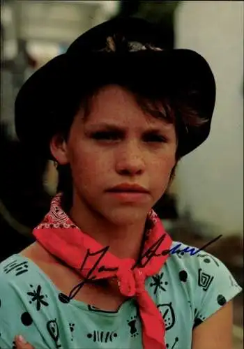 Ak Schauspielerin und Sängerin Jane Bongaert, Portrait, Autogramm