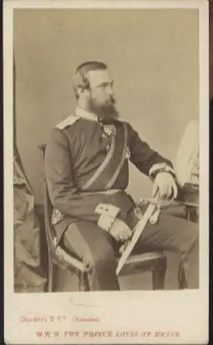 CdV Prinz Louis von Hessen, Schwert, Orden