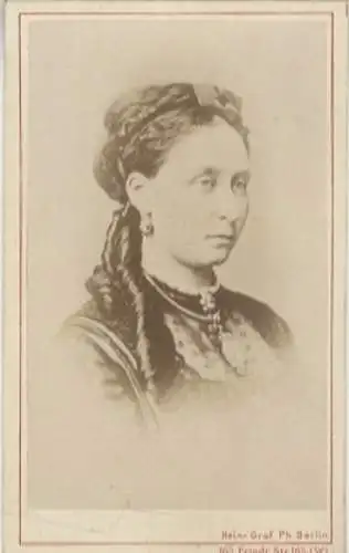 CdV Foto Alice von Hessen und bei Rhein