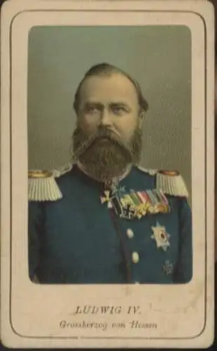 CdV Ludwig IV Großherzog von Hessen