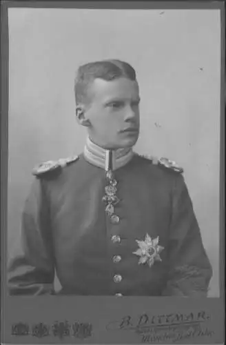 Cabinet Foto Prinz Georg von Bayern