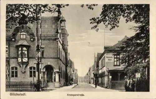 Ak Glückstadt an der Elbe, Kremperstraße